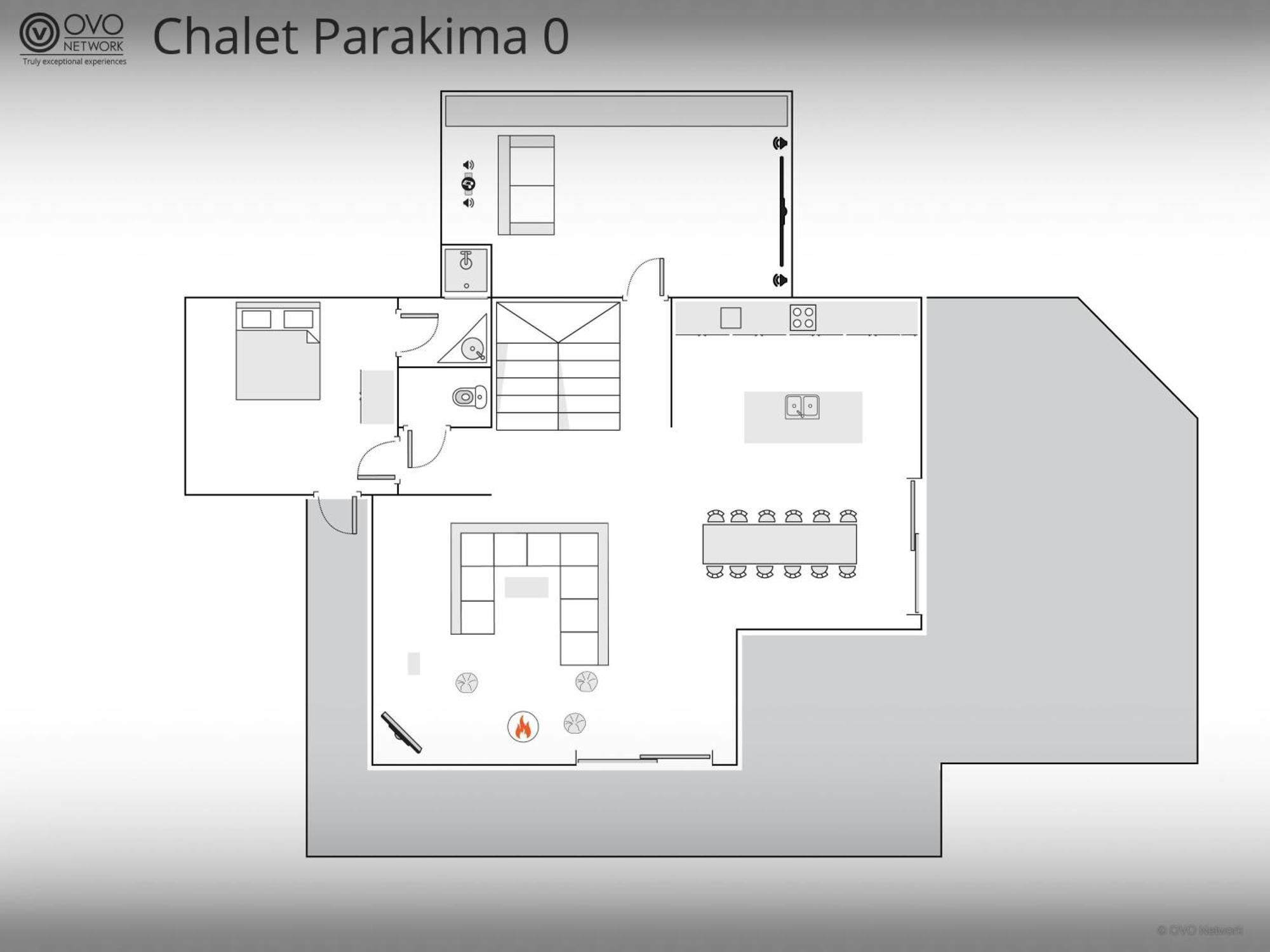 Chalet Parakima - Ovo Network Manigod Exterior photo