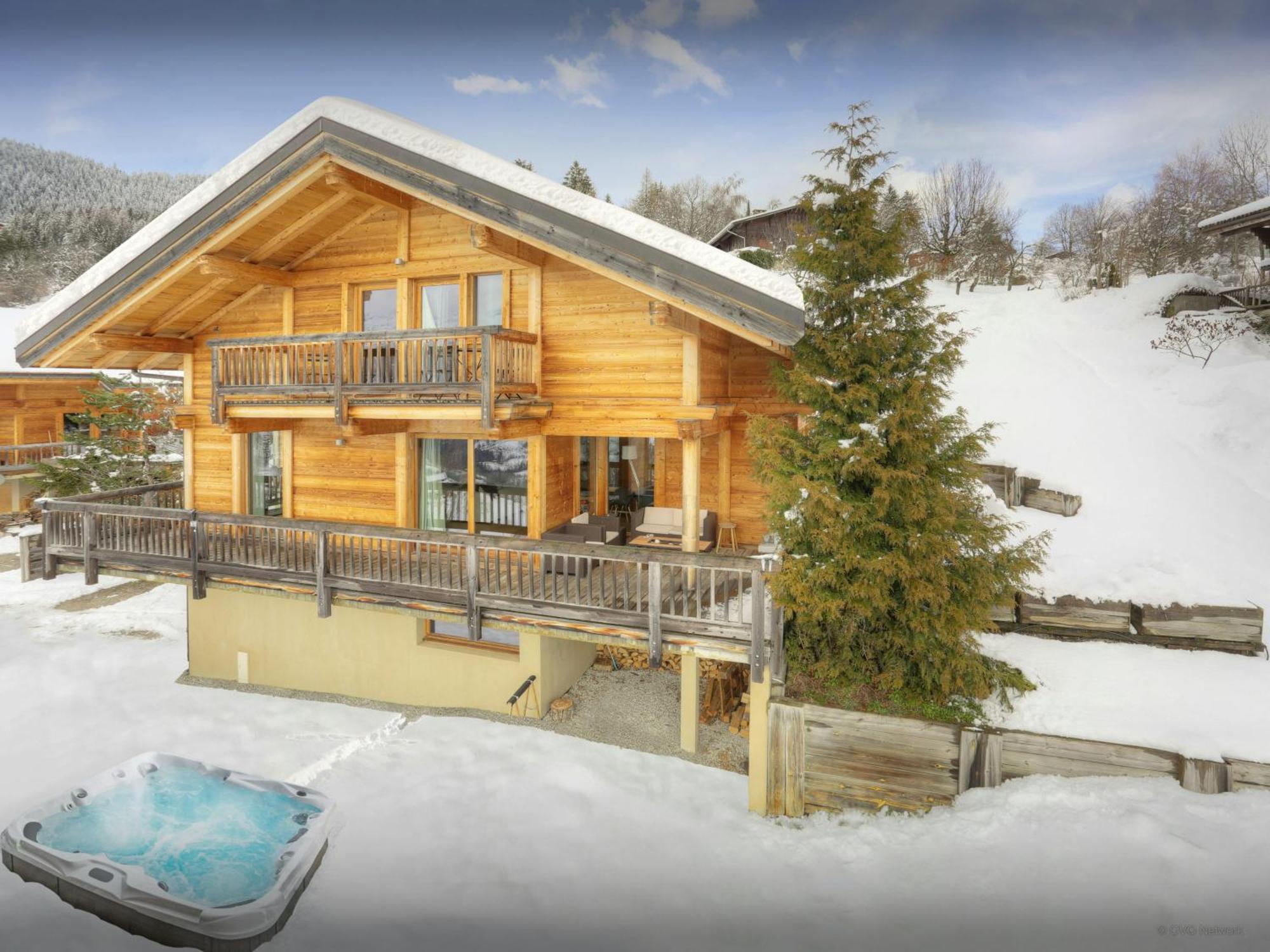 Chalet Parakima - Ovo Network Manigod Exterior photo